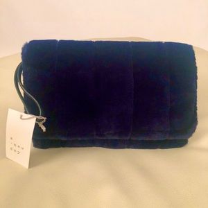 Ladies Navy Blue Clutch handbag